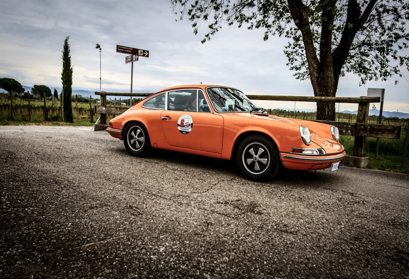 Porsche arancio