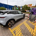 Renault Megane E Tech ricarica collonine